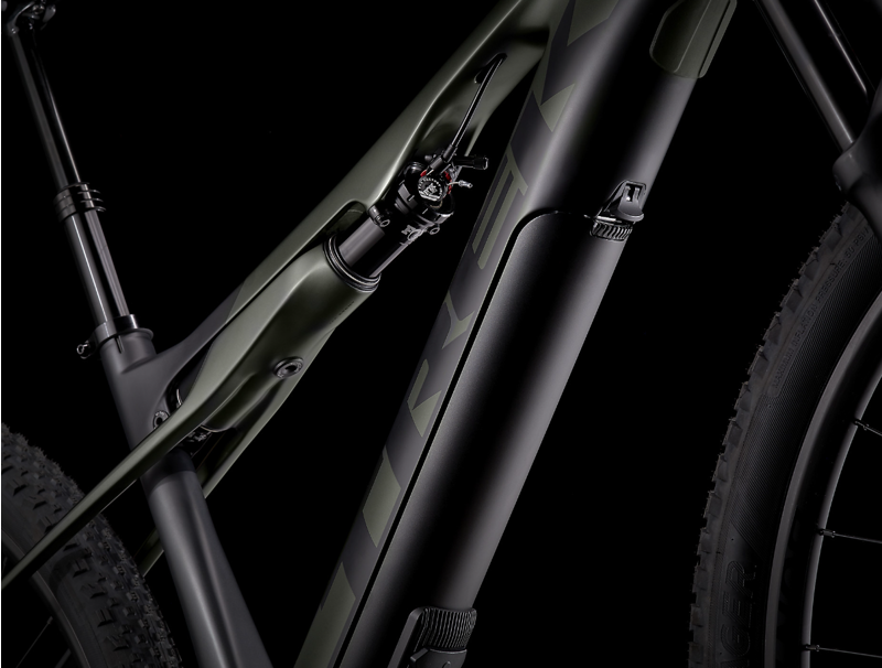 Trek E-Caliber 9.6 eMountain Bike 2022 in Lithium Grey/Black-1